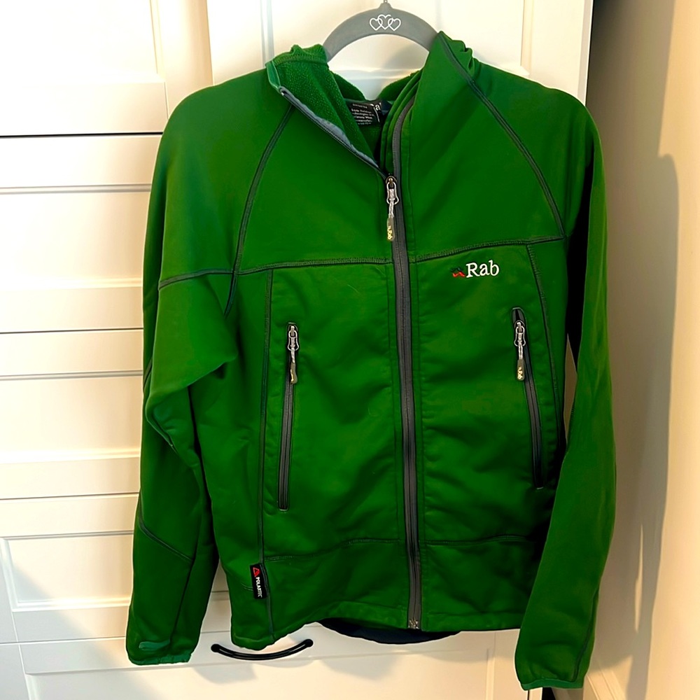Rab polartec windpro full zip
